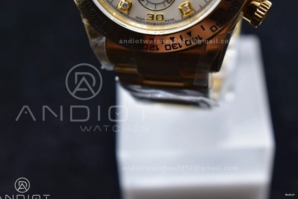 116508 Best YG Clean 1:1 Bracelet Oyster On SA4130 Edition Dial Daytona YG 0412